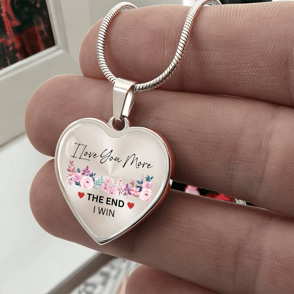 Lurve™ Love You More Heart Necklace