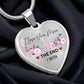Lurve™ Love You More Heart Necklace