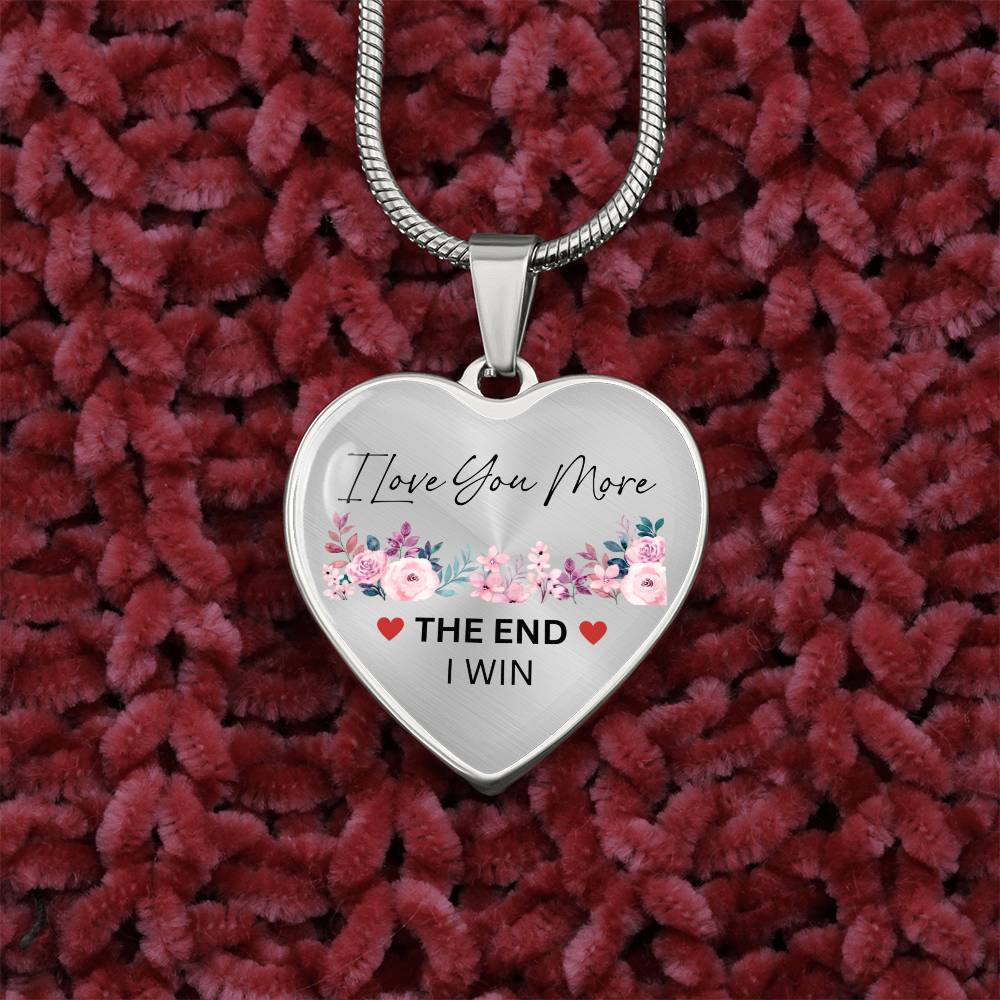 Lurve™ Love You More Heart Necklace