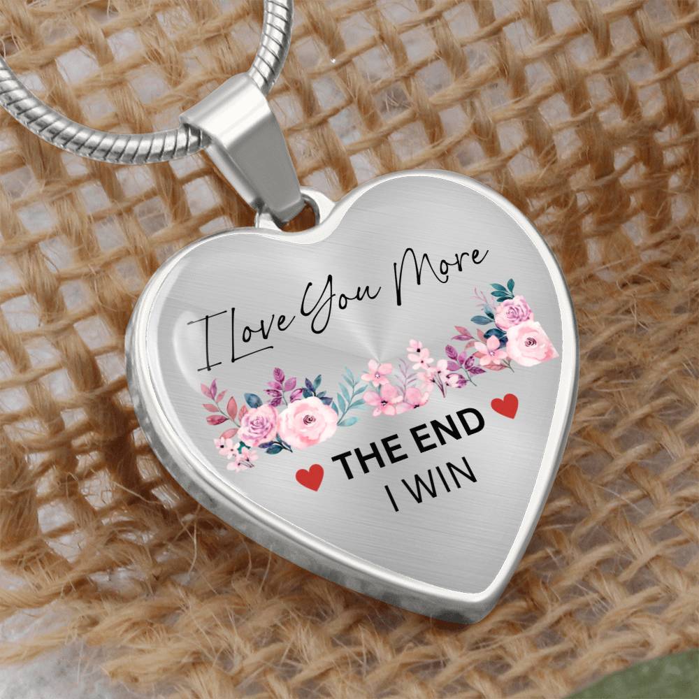 Lurve™ Love You More Heart Necklace