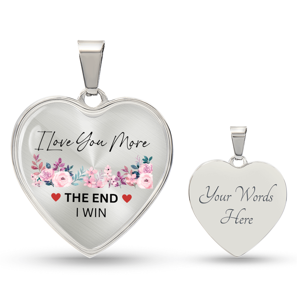 Lurve™ Love You More Heart Necklace