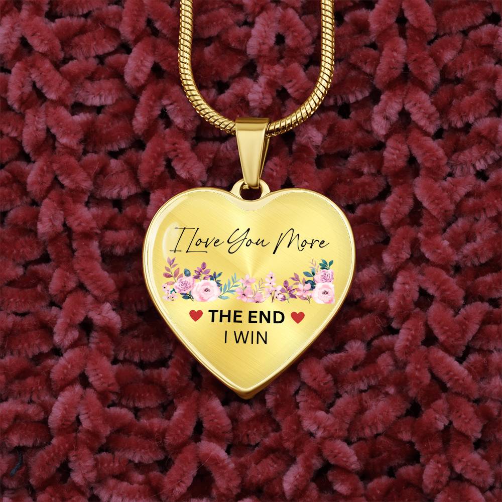 Lurve™ Love You More Heart Necklace