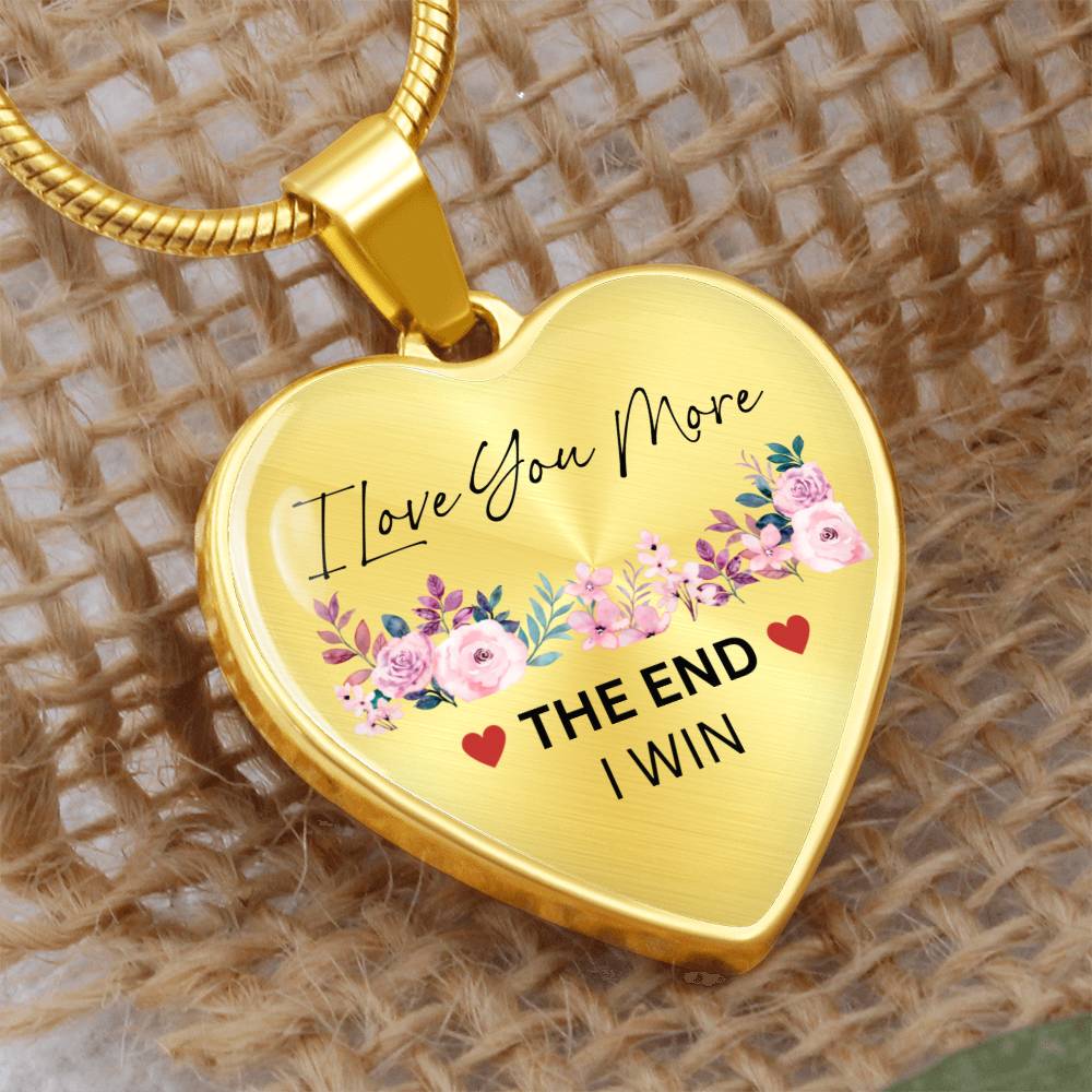 Lurve™ Love You More Heart Necklace