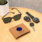 I Love You More Star Map The Day We Met Leather Wallet