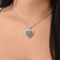 Engraved Heart Necklace