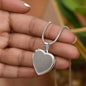 Engraved Heart Necklace