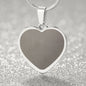 Engraved Heart Necklace