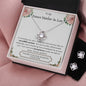 Lurve™ Future Mother In Law - Incredible Woman, Acceptance Love Knot Earring & Necklace Set