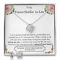 Lurve™ Future Mother In Law - Bring Me You, Piece of Your Heart Love Knot Earring & Necklace Set