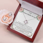 Lurve™ Future Mother In Law - Extraordinary Woman, Grateful Love Knot Earring & Necklace Set