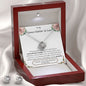 Lurve™ Future Mother In Law - Extraordinary Woman, Grateful Love Knot Earring & Necklace Set