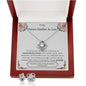 Lurve™ Future Mother In Law - Extraordinary Woman, Grateful Love Knot Earring & Necklace Set