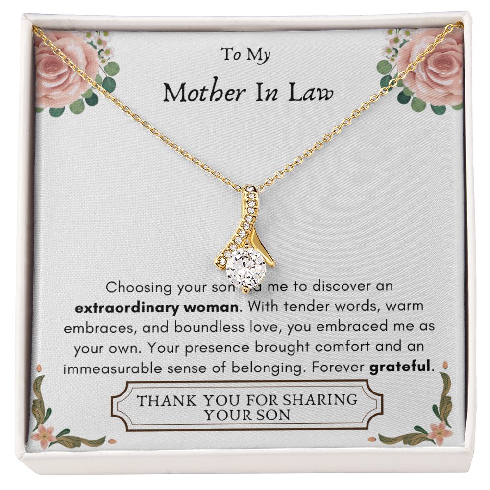 Lurve™ Mother In Law - Extraordinary Woman, Grateful Alluring Beauty Necklace