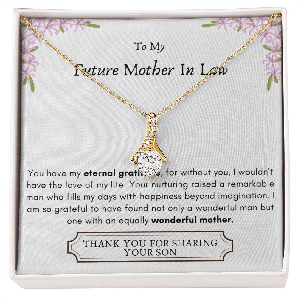 Lurve™ Future Mother In Law - Eternal Gratitude, Wonderful Mother Alluring Beauty Necklace