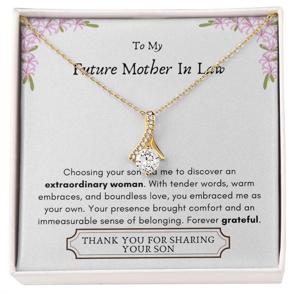 Lurve™ Future Mother In Law - Extraordinary Woman, Grateful Alluring Beauty Necklace