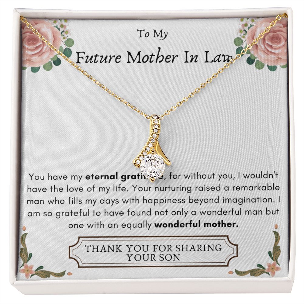 Lurve™ Future Mother In Law - Eternal Gratitude, Wonderful Mother Alluring Beauty Necklace