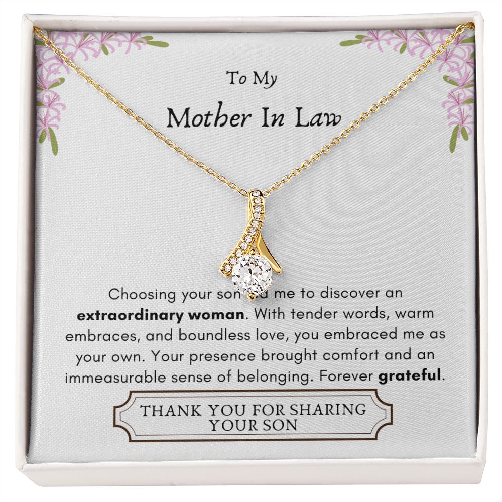 Lurve™ Mother In Law - Extraordinary Woman, Grateful Alluring Beauty Necklace