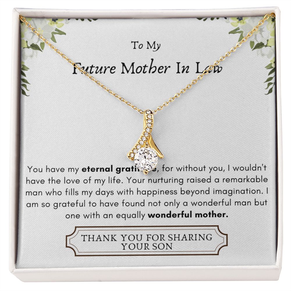 Lurve™ Future Mother In Law - Eternal Gratitude, Wonderful Mother Alluring Beauty Necklace