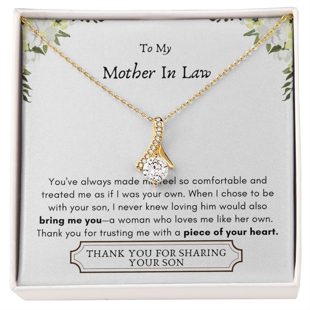 Lurve™ Mother In Law - Bring Me You, Piece of Your Heart Alluring Beauty Necklace