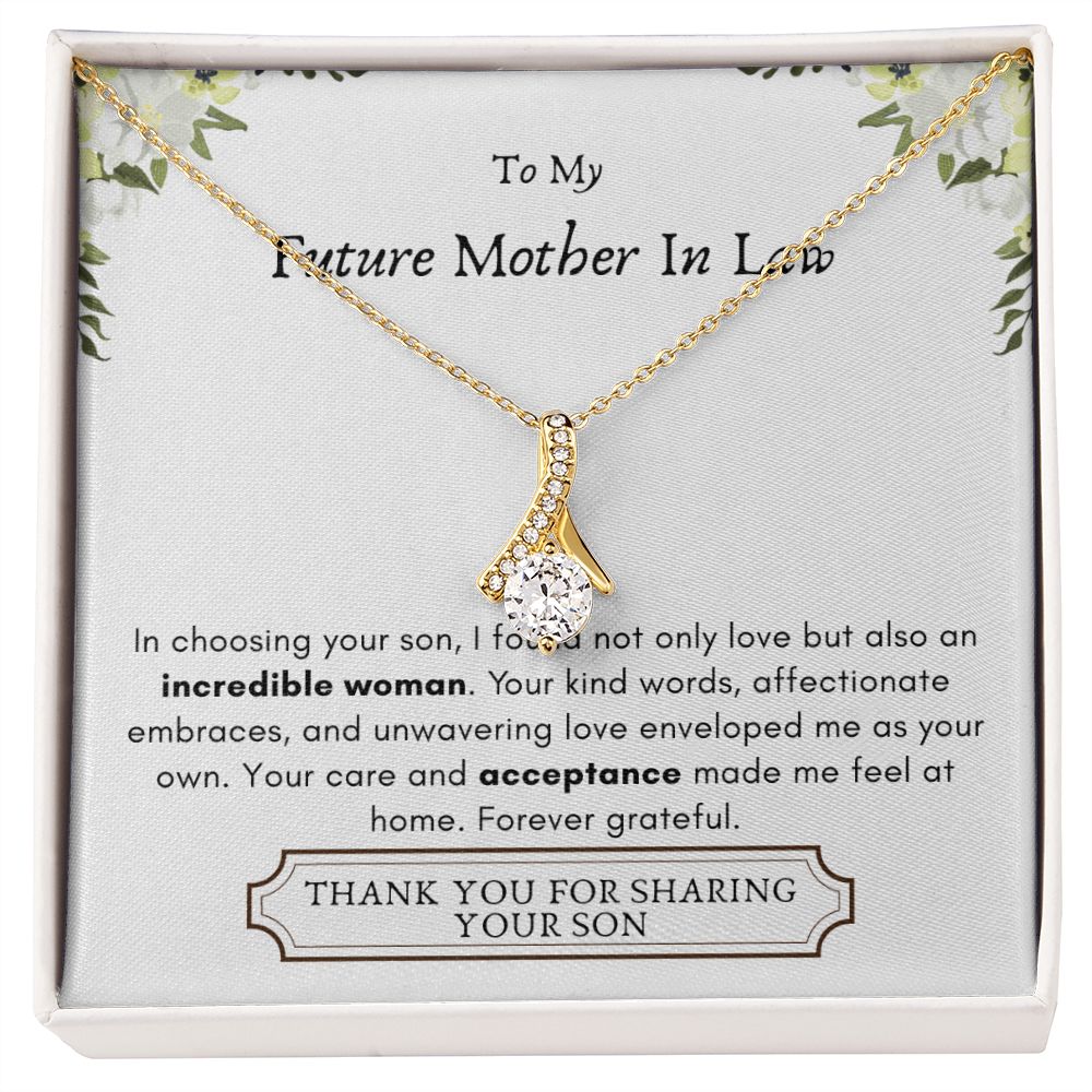 Lurve™ Future Mother In Law - Incredible Woman, Acceptance Alluring Beauty Necklace
