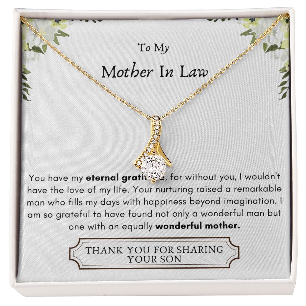 Lurve™ Mother In Law - Eternal Gratitude, Wonderful Mother Alluring Beauty Necklace