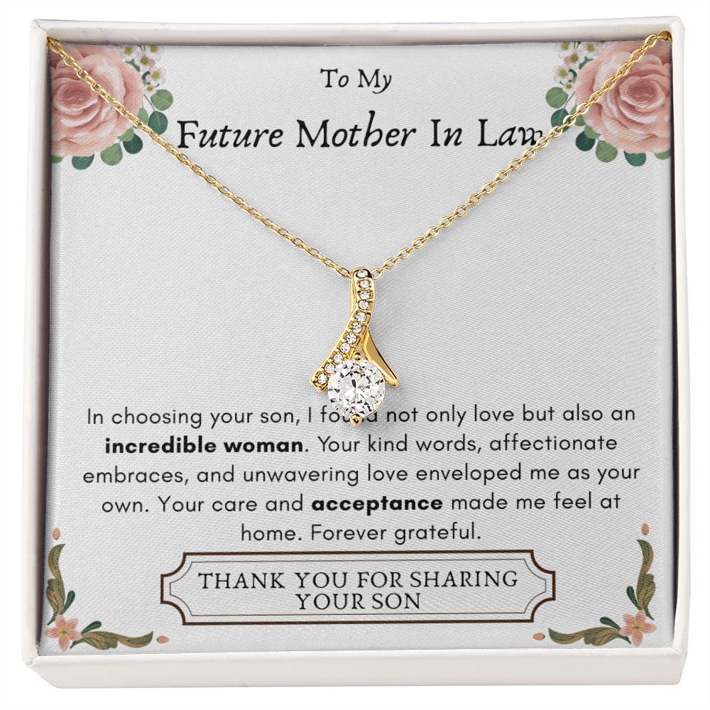 Lurve™ Future Mother In Law - Incredible Woman, Acceptance Alluring Beauty Necklace