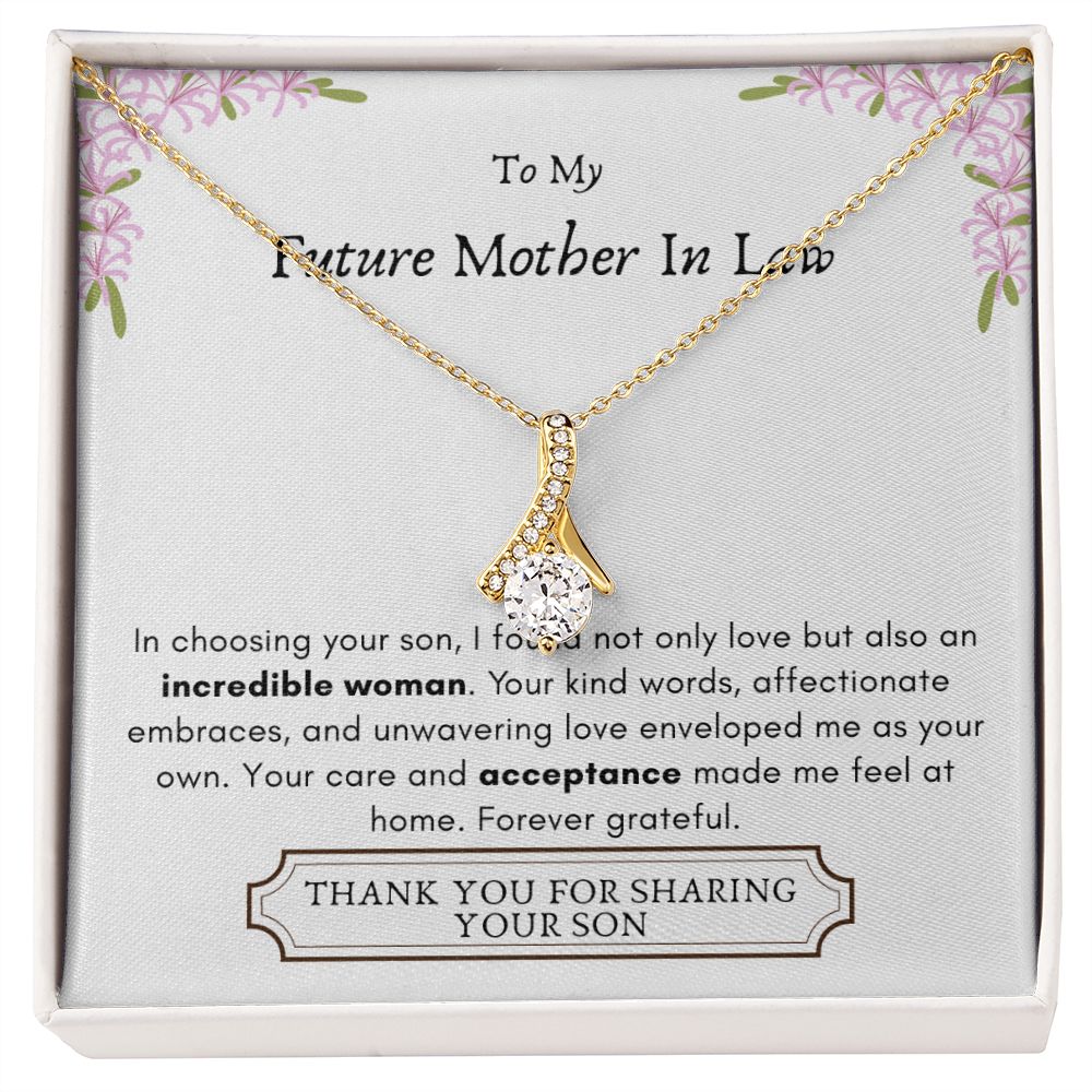 Lurve™ Future Mother In Law - Incredible Woman, Acceptance Alluring Beauty Necklace