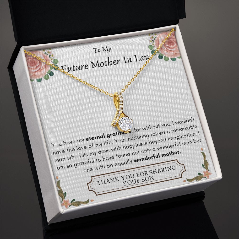 Lurve™ Future Mother In Law - Eternal Gratitude, Wonderful Mother Alluring Beauty Necklace
