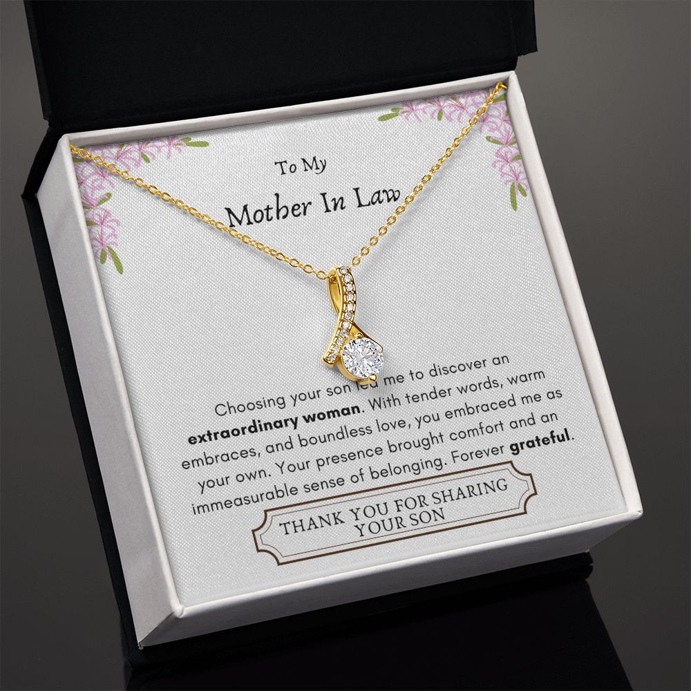 Lurve™ Mother In Law - Extraordinary Woman, Grateful Alluring Beauty Necklace
