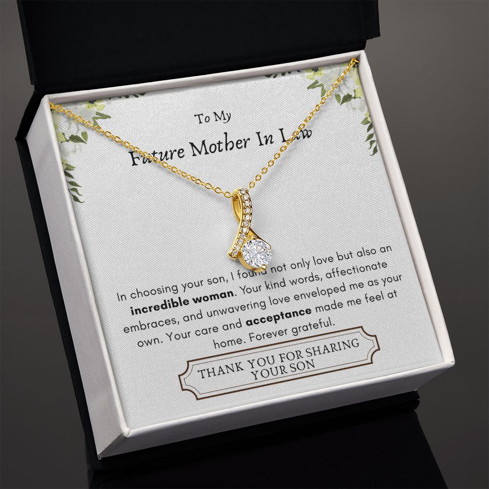 Lurve™ Future Mother In Law - Incredible Woman, Acceptance Alluring Beauty Necklace