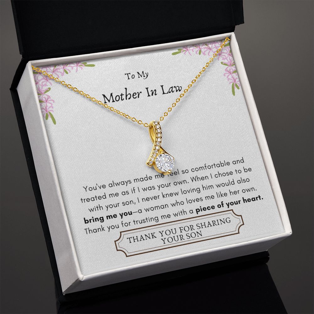 Lurve™ Mother In Law - Bring Me You, Piece of Your Heart Alluring Beauty Necklace