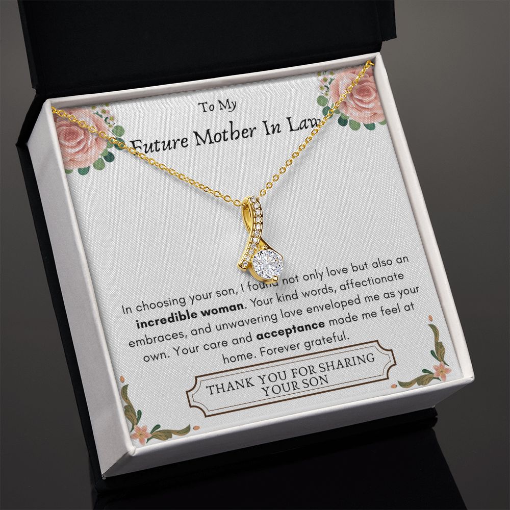 Lurve™ Future Mother In Law - Incredible Woman, Acceptance Alluring Beauty Necklace