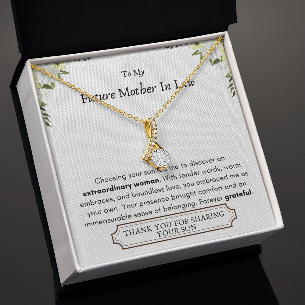 Lurve™ Future Mother In Law - Extraordinary Woman, Grateful Alluring Beauty Necklace