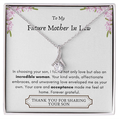Lurve™ Future Mother In Law - Incredible Woman, Acceptance Alluring Beauty Necklace