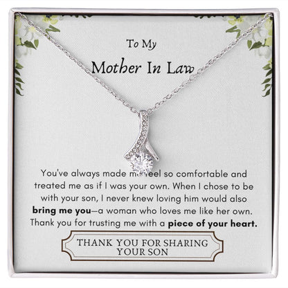 Lurve™ Mother In Law - Bring Me You, Piece of Your Heart Alluring Beauty Necklace