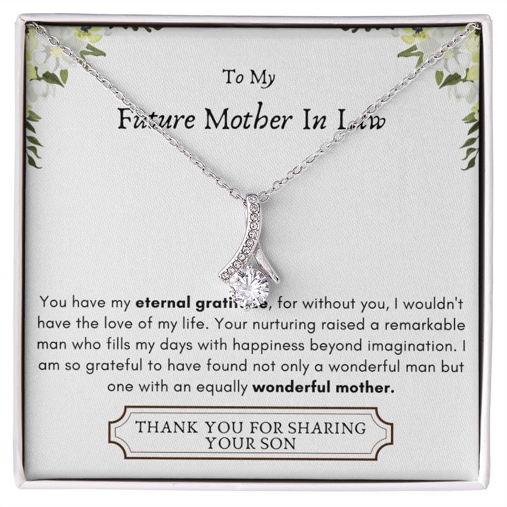 Lurve™ Future Mother In Law - Eternal Gratitude, Wonderful Mother Alluring Beauty Necklace