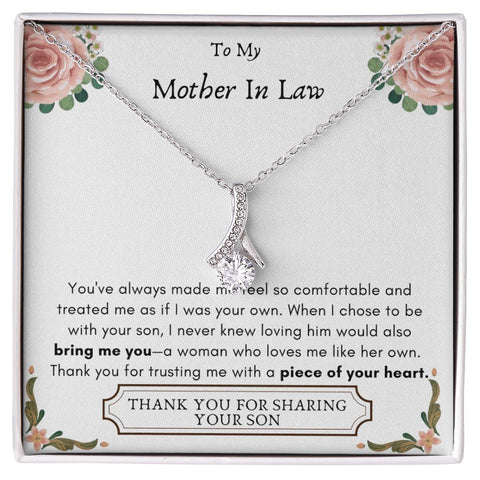 Lurve™ Mother In Law - Bring Me You, Piece of Your Heart Alluring Beauty Necklace