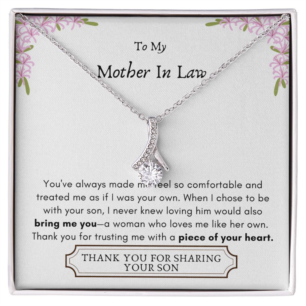 Lurve™ Mother In Law - Bring Me You, Piece of Your Heart Alluring Beauty Necklace