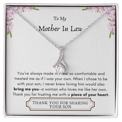 Lurve™ Mother In Law - Bring Me You, Piece of Your Heart Alluring Beauty Necklace