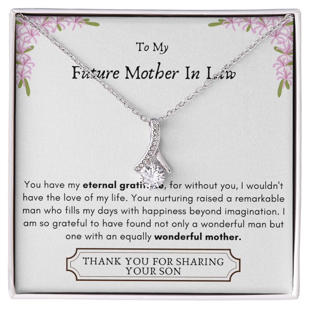 Lurve™ Future Mother In Law - Eternal Gratitude, Wonderful Mother Alluring Beauty Necklace