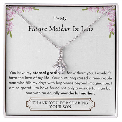 Lurve™ Future Mother In Law - Eternal Gratitude, Wonderful Mother Alluring Beauty Necklace