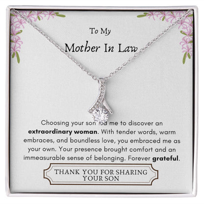 Lurve™ Mother In Law - Extraordinary Woman, Grateful Alluring Beauty Necklace