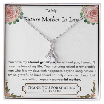 Lurve™ Future Mother In Law - Eternal Gratitude, Wonderful Mother Alluring Beauty Necklace