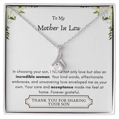 Lurve™ Mother In Law - Incredible Woman, Acceptance Alluring Beauty Necklace