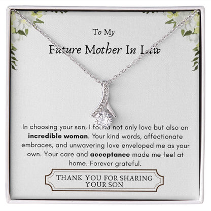 Lurve™ Future Mother In Law - Incredible Woman, Acceptance Alluring Beauty Necklace