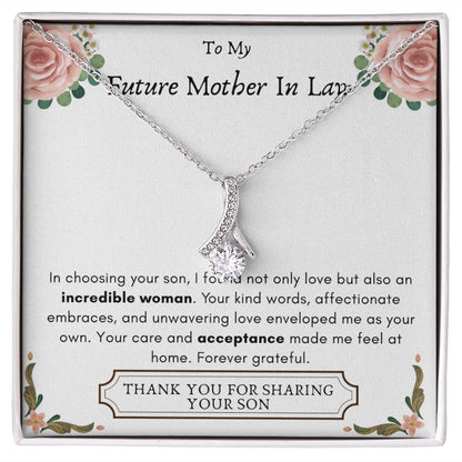 Lurve™ Future Mother In Law - Incredible Woman, Acceptance Alluring Beauty Necklace