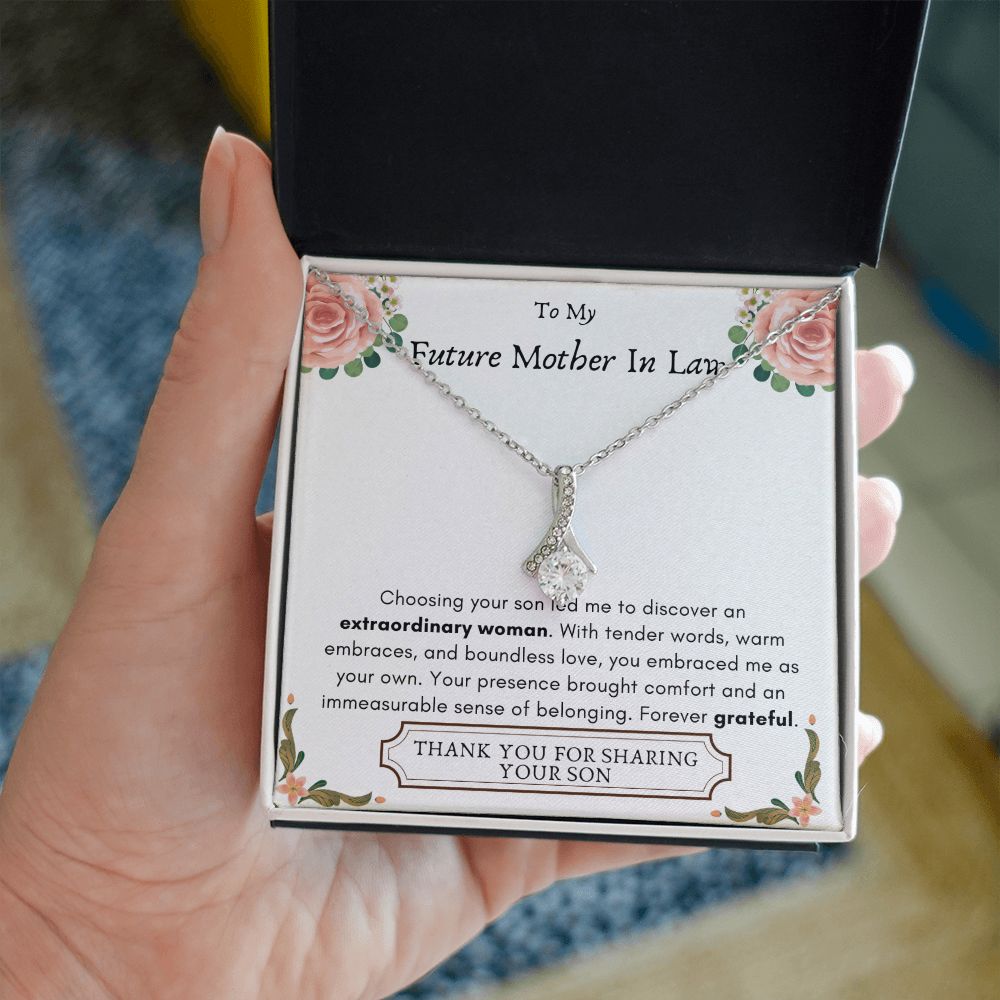 Lurve™ Future Mother In Law - Extraordinary Woman, Grateful Alluring Beauty Necklace