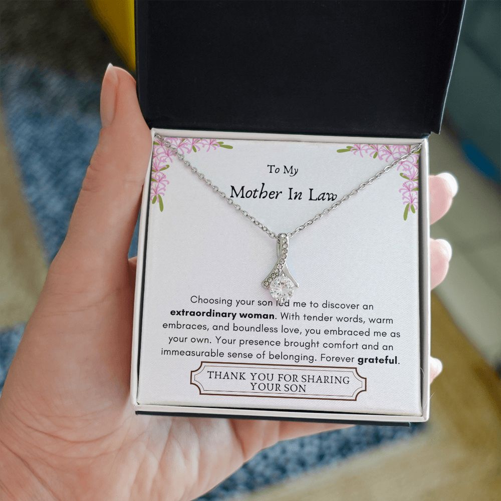 Lurve™ Mother In Law - Extraordinary Woman, Grateful Alluring Beauty Necklace