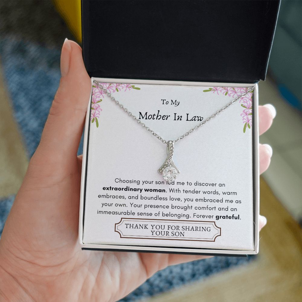 Lurve™ Mother In Law - Extraordinary Woman, Grateful Alluring Beauty Necklace