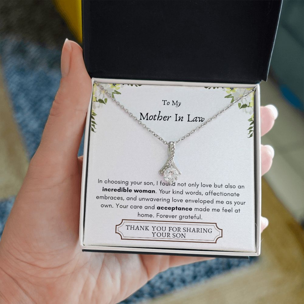 Lurve™ Mother In Law - Incredible Woman, Acceptance Alluring Beauty Necklace